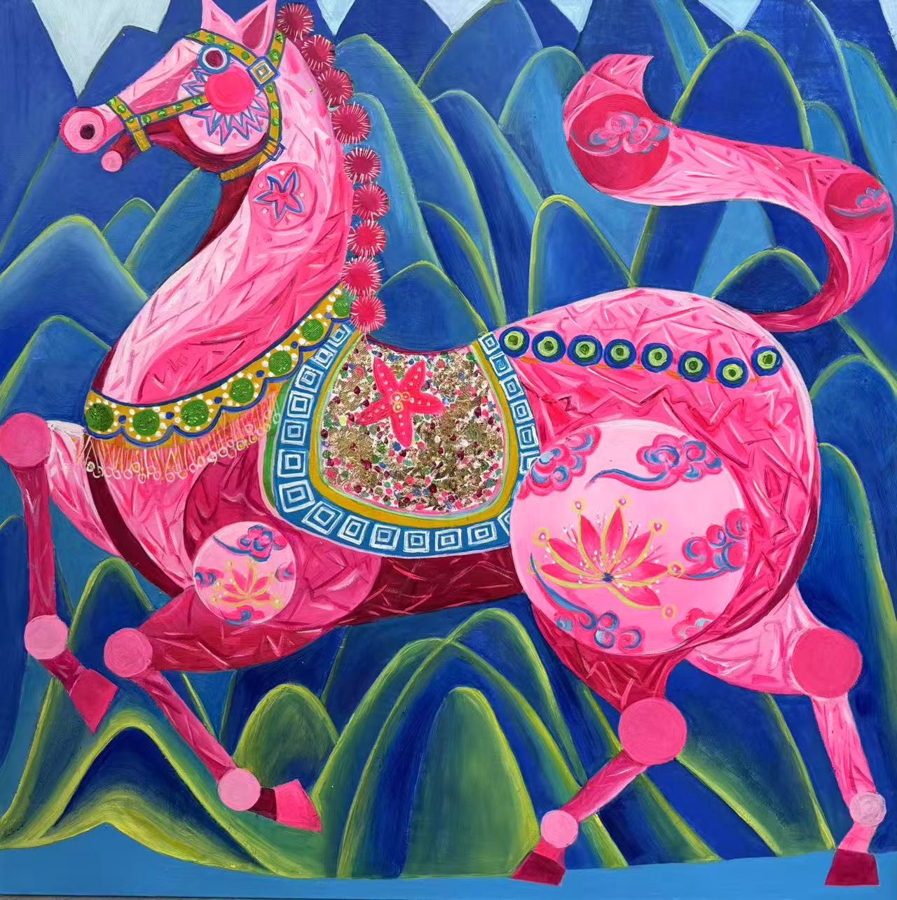 Galloping Across the Emerald Mountains